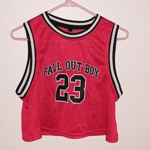 Fall Out Boy crop top